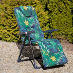 Armchair Armchair garden with podn&oacute;żkiem Mijas Plus Black Edition G051-02IB PATIO