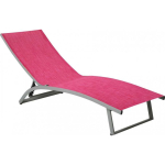 Ł&oacute;żko Ł&oacute;żko plażowe Summer 5-pozycyjne fuchsia PATIO