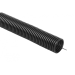 Stasinski Flexible corrugated installation pipe, PVC pipe, UV, 320N with console 50/43 25m