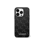 Case Case Karl Lagerfeld KLHMP16MPKHPORPK iPhone 16 Plus 6.7" black/black hardcase Hot Stamp Magsafe