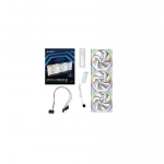Lian Lian Li UNI FAN SL Wireless 120 Arvuti korpus Ventilaator 12 cm Valge 3 tk