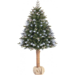 Artificial Artificial Christmas tree AmeliaHome Jasmine on a trunk, 150 cm