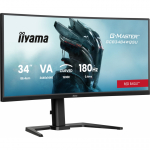 iiyama G-MASTER GCB3484WQSU-B1 PC lamekuvar 86,4 cm (34") 3440 x 1440 pikslit UltraWide Quad HD LED Must