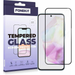 FoneKit Full Cover - panssarilasi, Samsung Galaxy A56, musta