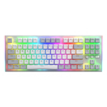 HATOR Gravity TKL klaviatuur M&auml;ngimine USB QWERTY Ameerika inglise keel Valge