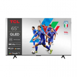 TCL T69C 65T69C teler 165,1 cm (65") 4K Ultra HD Nutiteleri funktsioon WiFi Metallik 350 cd/m&sup2;