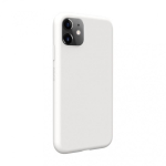 Apple Apple iPhone 11 Premium Pehmea Tunde Silikoon Karp Valge