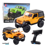 Double Double E kaugjuhtimisega maastur Jeep Wrangler Rock Crawler 1:14