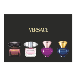 Versace Miniatures Set Naistele kvepalid, miniatuuride komplekt, 4 x 5 ml