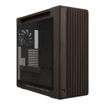 ASUS ProArt PA602 Wood Edition Retro Brown - Tempered Glass Panel Midi Tower Pruun