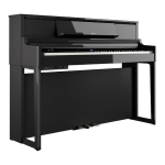 Roland LX-5-PE digitaalne klaver, l&auml;ikiv must