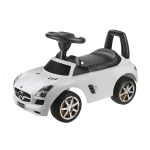 Lean Lean Cars Mercedes-Benz White Foot Driven