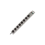 Brennenstuhl Super-Solid-Line Power Strip with 8 Outlets, 2.5m Silver (1441050000)