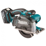 Makita DCS552RTJ kantav elektrisaag 13,6 cm Must, Piparm&uuml;ndi v&auml;rv 3600 RPM