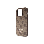 Guess GUHCP14LP4TDSCPW iPhone 14 Pro 6.1" brązowy|brown hardcase