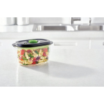 FoodSaver FFC022X toidus&auml;ilitusn&otilde;u Ovaalne Karp 1,2 l Must, L&auml;bipaistev 1 tk