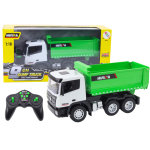 Lean Lean Toys Remote Control RC Truck Tipper 1:18 Green