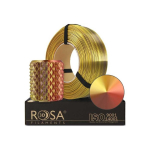 3D 3D plastic PLA three-sided gold/copper/bronze (Treasure) 1.75mm 1kg refill package Rosa3D