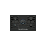 Bosch Serie 6 PPQ7A6I40 pliidiraud Must Sisseehitatud 75.2 cm Gaas 5 tsoon(id)