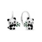 Brilio Brilio Silver Sidabrilised ripatsid k&otilde;rvar&otilde;ngad Panda EA1111W