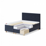 Sleepwell BLUE CONTINENTAL KONTINENTAALVOODI / 140x41x200 / hard / AGGE Pink