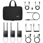 Belaidis Belaidis mikrofon - Godox WMicS1 Pro Kit 2 96 kanali UHF s&uuml;steem