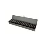 Proline Pro-Line 1/2" Hex Impact Socket Set, Length 10-24mm, 11pc (18494)