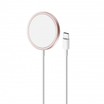 PURO CUSBCMAG1ROSE mobiilseadme laadija Nutitelefon Roos USB Traadita laadimine Hoonesisene