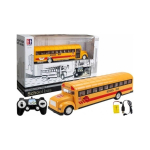 Lean Lean Cars Yellow RC Remote Control School Bus