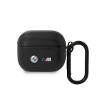 Case Case BMW BMA322PVTK AirPods 3 gen cover black|black Leather Curved Line
