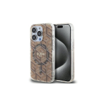 Guess GUHMP15XHGCUSTGW iPhone 15 Pro Max 6.7" brązowy|brown hard