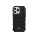 Case Case Audi Synthetic Leather MagSafe iPhone 14 Pro 6.1" black/black hardcase AU-TPUPCMIP14P-GT/D3-BK