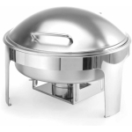 Hendi Food warmer for pasta, candles, satin steel, ROUND