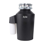 Zyle Food Waste Shredder ZY011WD 0.75 HP, 560 W