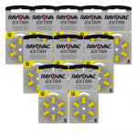 Rayovac Extra Advanced 10 batteries for hearing aids 60 pcs.