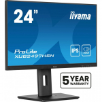 iiyama ProLite XUB2497HSN-B2 PC lamekuvar 60,5 cm (23.8") 1920 x 1080 pikslit Full HD LED Must