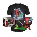Funko POP! Marvel Deadpool Mermaid M Figure and T-Shirt