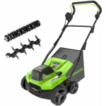 Scarifier Scarifier Greenworks GD24X2SC38II 2x24 V (without battery and charger)