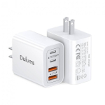 Fusion Fusion tarvikud Energiaga GaN 140W USB-C / USB-A / 3A Valge