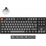 Klaviatuur Klaviatuur Keychron K8 MAX juhtmevaba kolme režiimi kuumavahetuse seade QMK/VIA Keychron v&auml;ga pruun