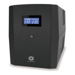 Conceptronic ZEUS04G puhvertoiteallikas (UPS) Liini-interaktiivne 2,2 kVA 1320 W 4 vahelduvvoolu kontakt