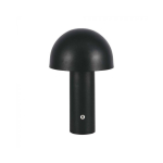 V-tac 3W LED laaditav laualamp, must, 3000/6000K, dimmerdatav
