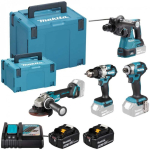 Makita Akumuliatorinių t&ouml;&ouml;riistade komplekt LXT&reg; DLX4200JX1 LXT&reg; 18V