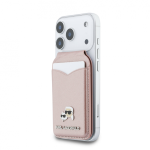 Karl Karl Lagerfeld Mirror MagSafe Cardslot Stand Pink