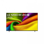 NANO NANO 4K AI Teleriba | 85NU800B3LA | 85 | Nutikas Teleriba | webOS | UHD | Musta