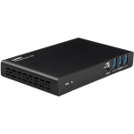 USB-C USB-C jaotur - Lindy 43425 koosolekuruumi jaotur, 2&times; 4K HDMI, 100 W PD, must