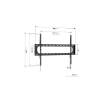 Vogel's Vogel's Up 9005 Kinnitatud TV-seina kinnitus XL