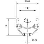 Mach Mach 1 Ratlankis Mach1 ER-10 V-brake 20" - 406x19C Must 32H ZigZag silmadega V8.4