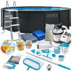 Raamiga Raamiga aiabassein 488 x 122 cm 20-in-1 INTEX 26326ND