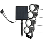Plastrol Aia p&auml;ikeseenergial t&ouml;&ouml;tav latern 4x350 lm (2 W)/6000 K - IP44